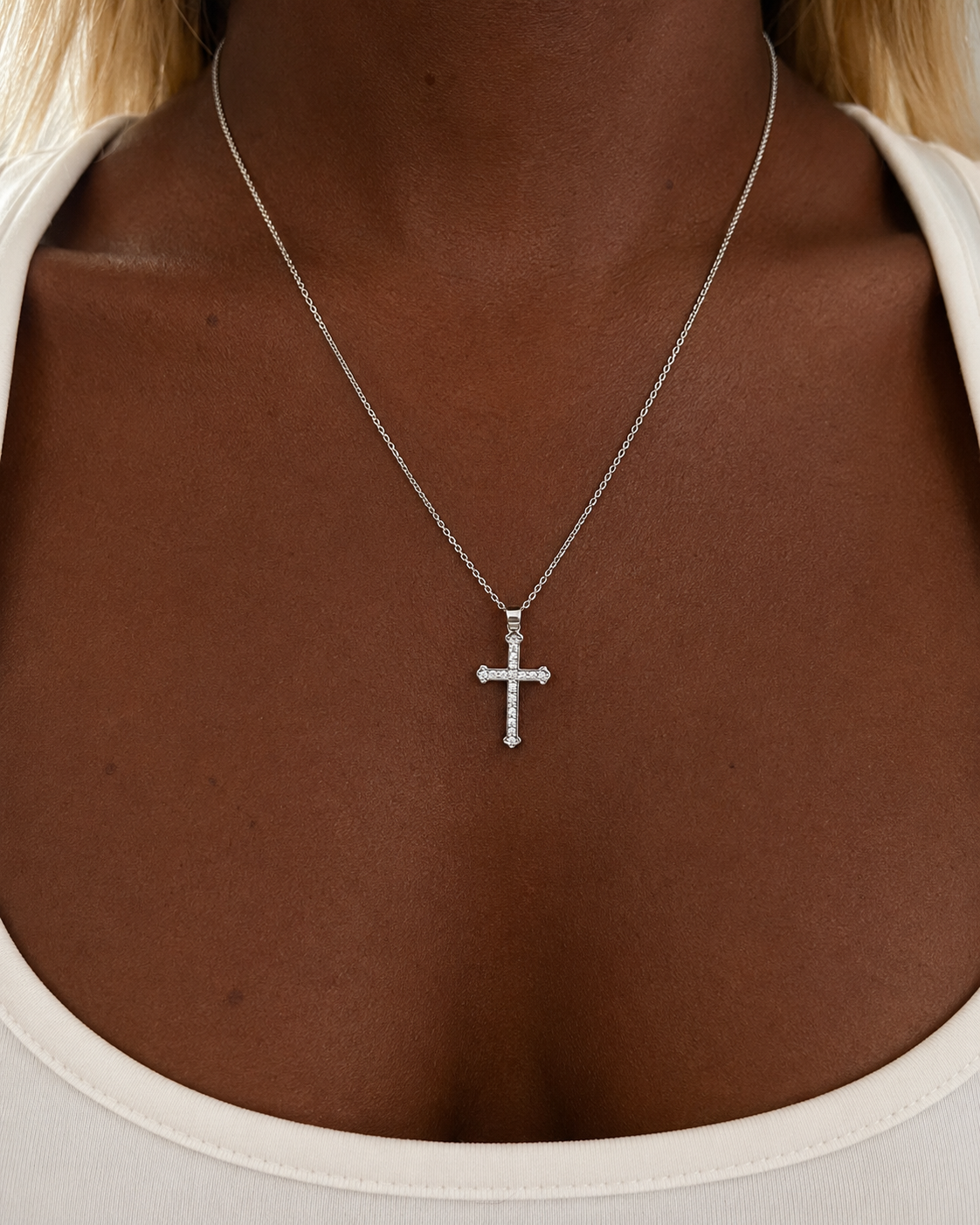 "Pure Faith" Cross Necklace