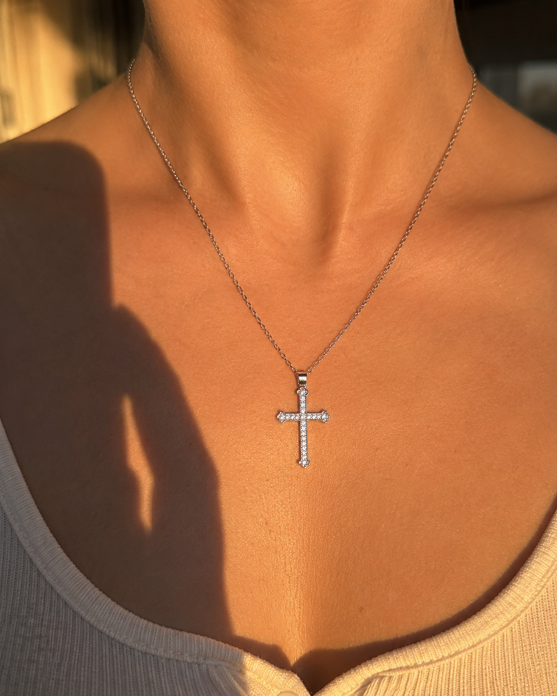 "Pure Faith" Cross Necklace