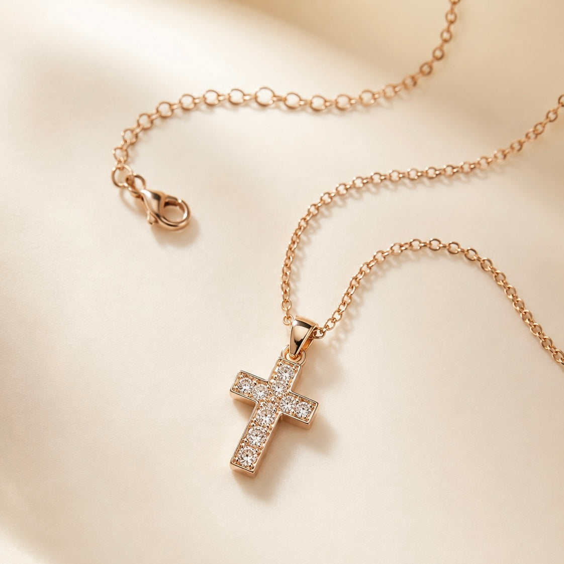 Isaiah's Grace Cross Necklace ✨