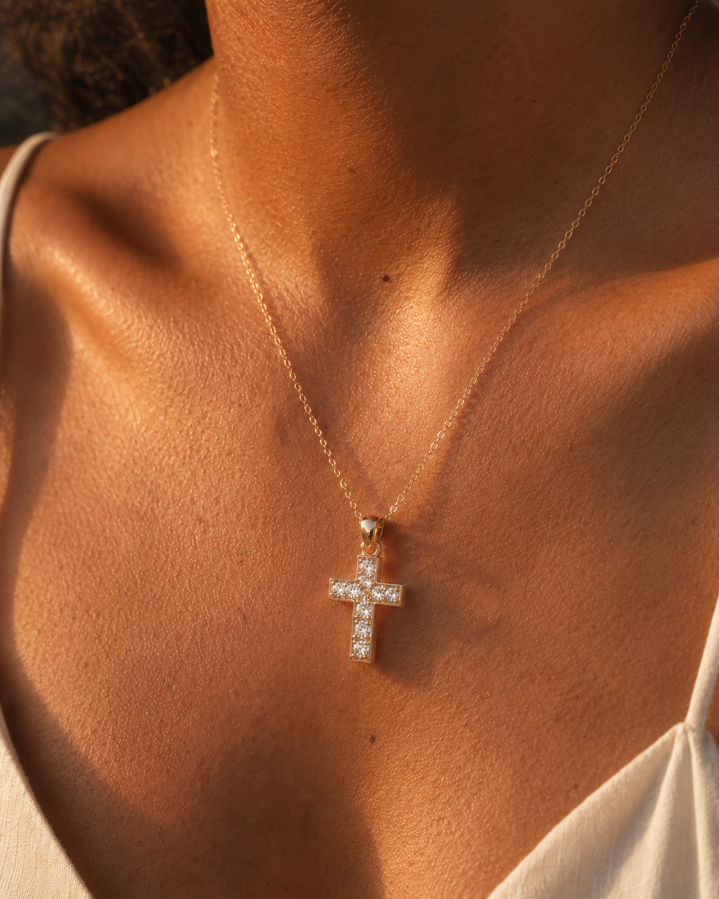 Isaiah's Grace Cross Necklace ✨